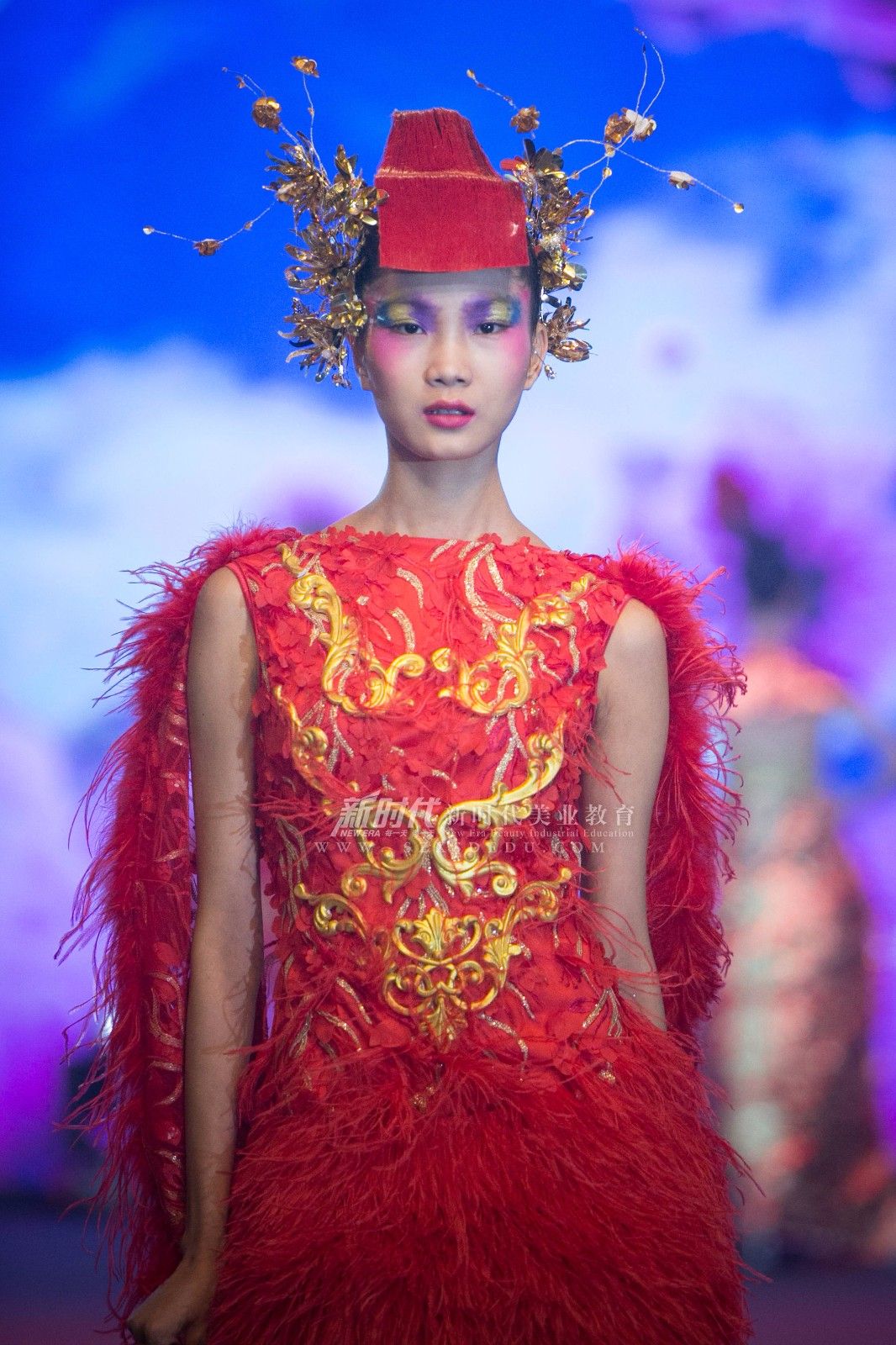 色诱东方时尚化妆造型发布会引爆中国美丽峰会新时代美业盛典