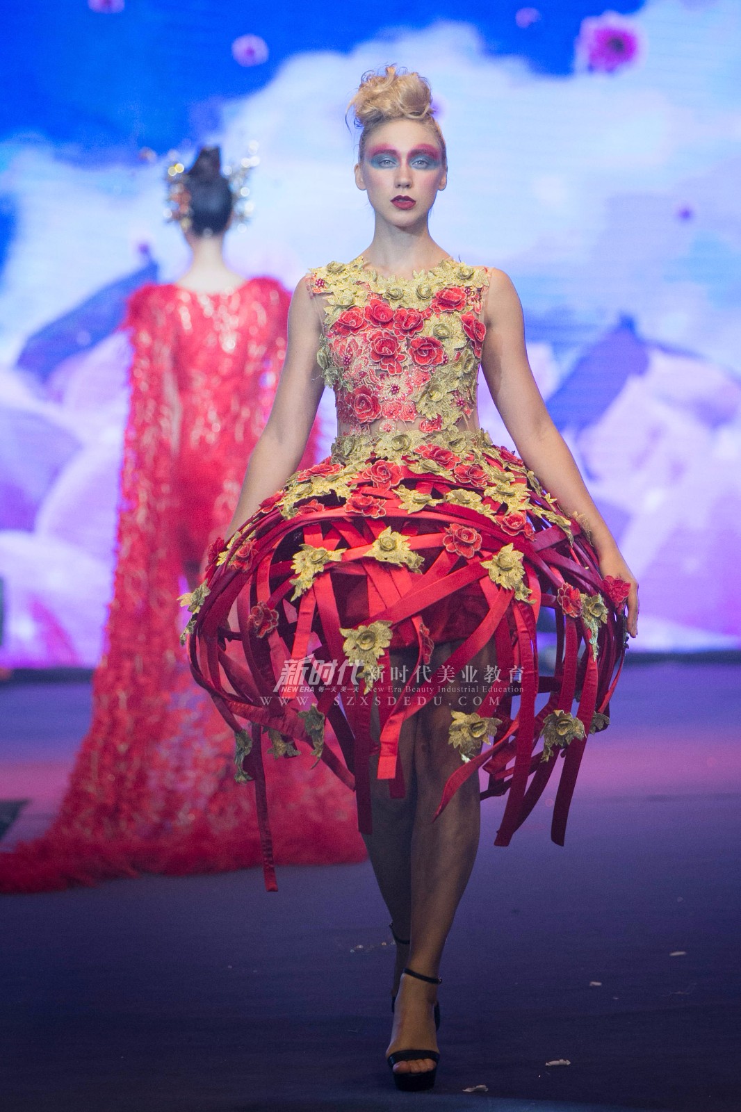色誘東方時尚化妝造型發布會引爆中國美麗峰會新時代美業盛典
